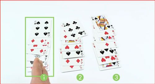 نحوه اجرای ترفند کارت با استفاده از ریاضی