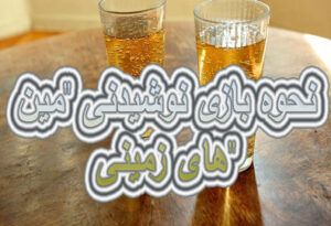 نحوه بازی نوشیدنی “مین های زمینی”