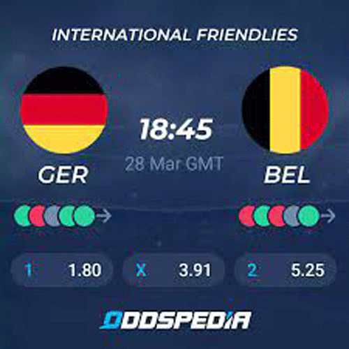 فرم پیش بینی بازی آلمان و بلژیک «دوستانه ملی، 8 فروردین»