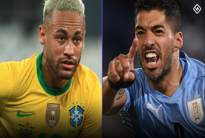 شرط بندی بازی اروگوئه و برزیل (انتخابی جام جهانی – آمریکای جنوبی، 26 مهر)